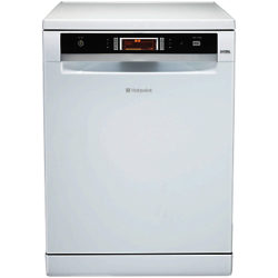 Hotpoint Ultima FDUD51110P Freestanding Dishwasher, Polar White